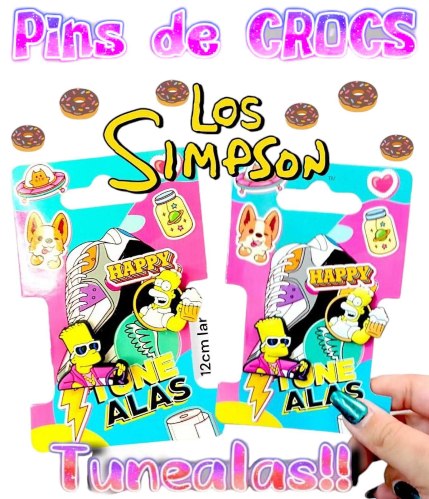 Pins de Crocs LOS SIMPSON (TUNEALAS)